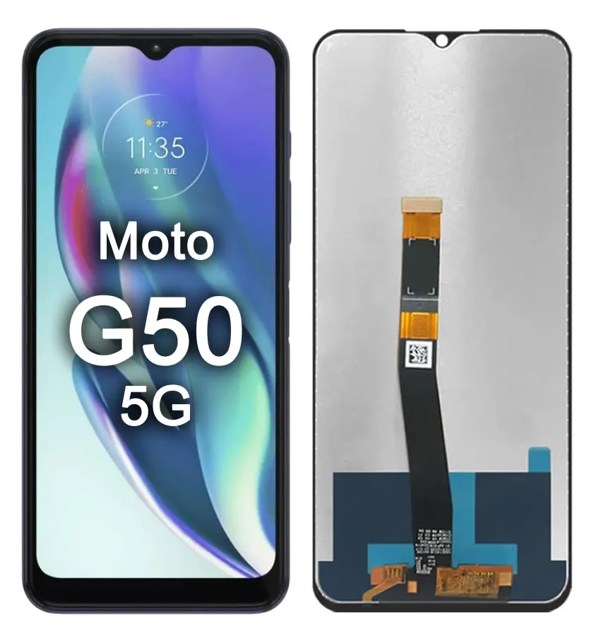 Tela LCD Display Frontal para Motorola Moto G50 5G Sem Aro